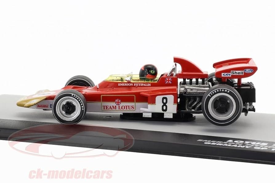 ミニチャンプス F1 ロータス 72 エマーソン フィティパルディ 初優勝車 ミニチャンプス F1 ロータス 72 エマーソン フィティパルディ 初